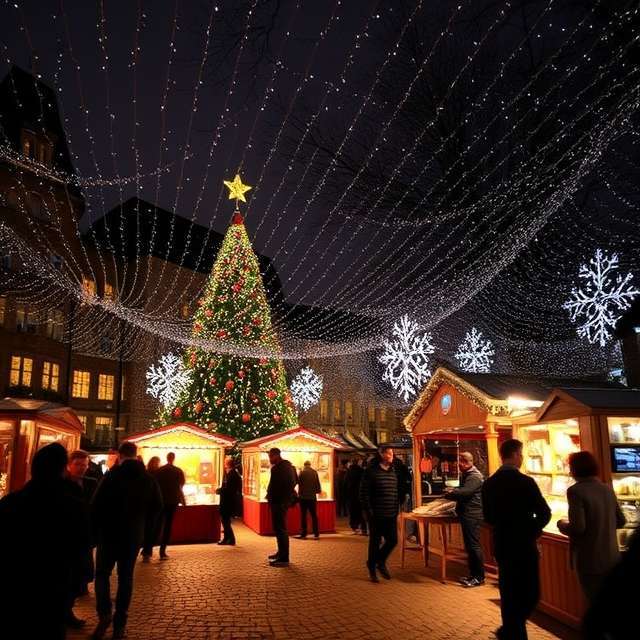 Investigating the Appeal of Shower Christmas Market: A Bubbly Wonderland