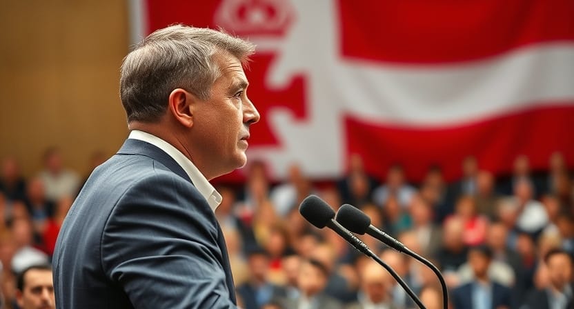 Georgia's Turmoil Deepens as Ex-Footballer Named President